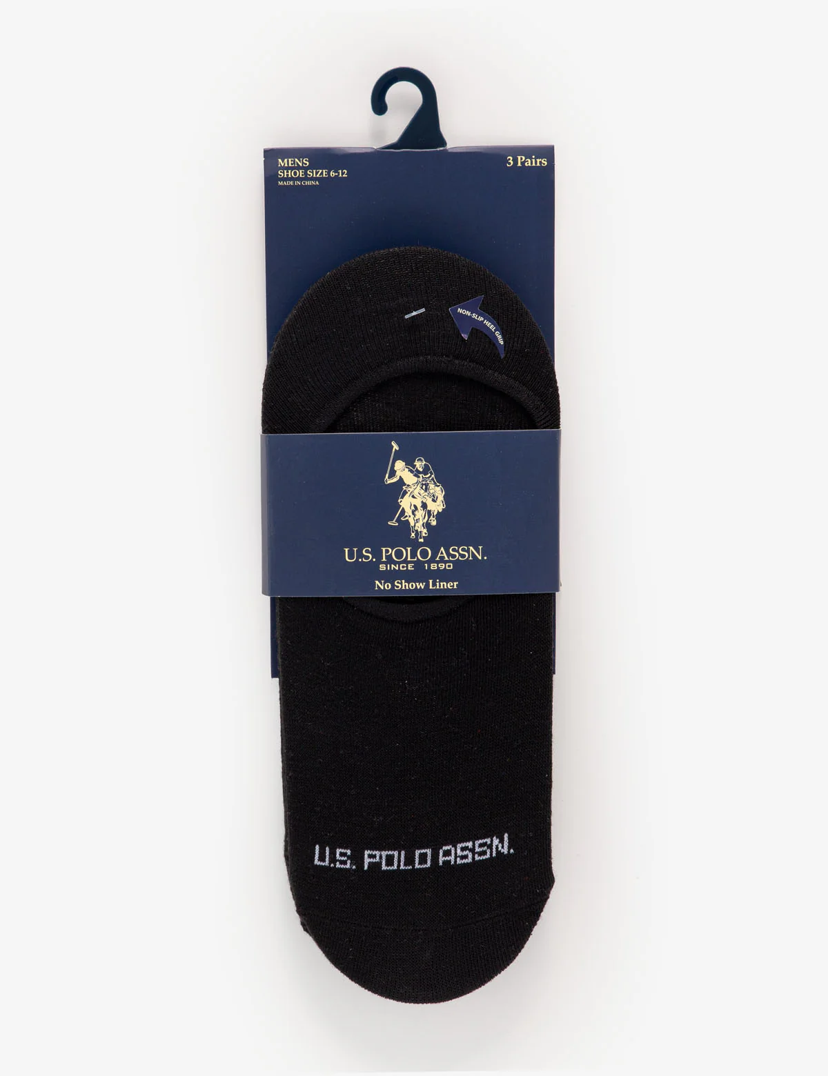MENS 3PK SOLID LINERS - Image 2