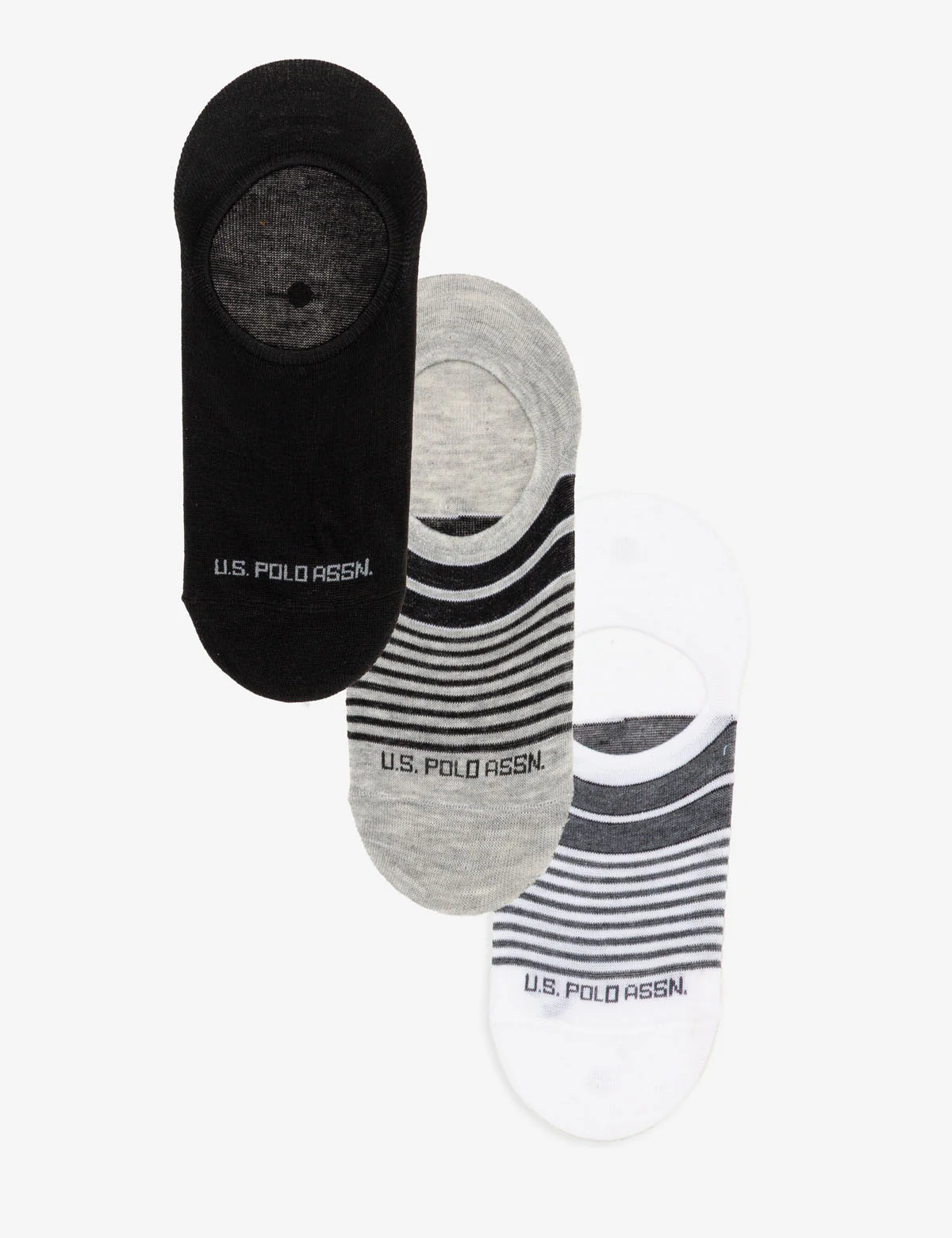 MENS 3PK STRIPED ASSORTED LINERS