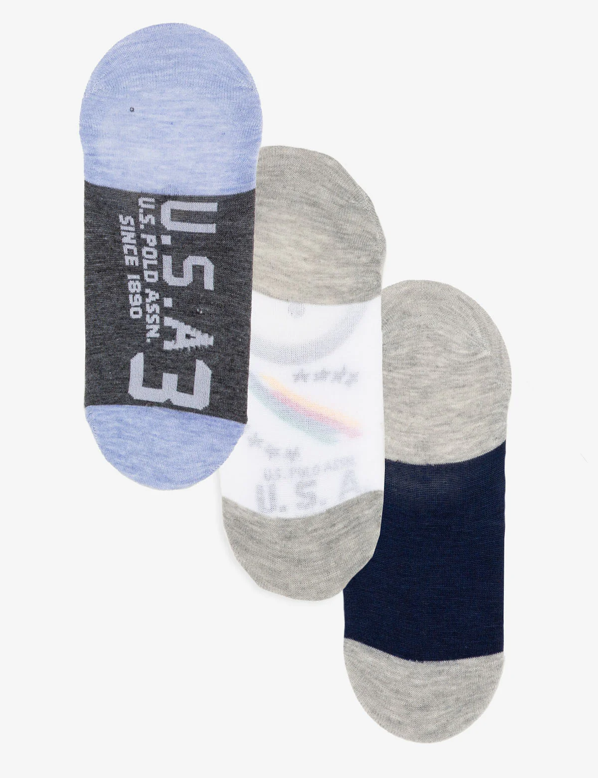 MENS 3PK USA ASSORTED LINERS - Image 3