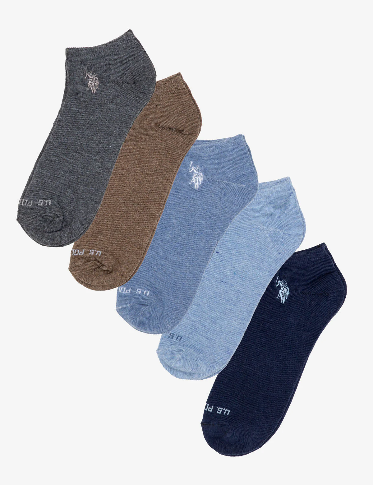 MENS 6PK ASSORTED SOLID LOW CUT SOCKS