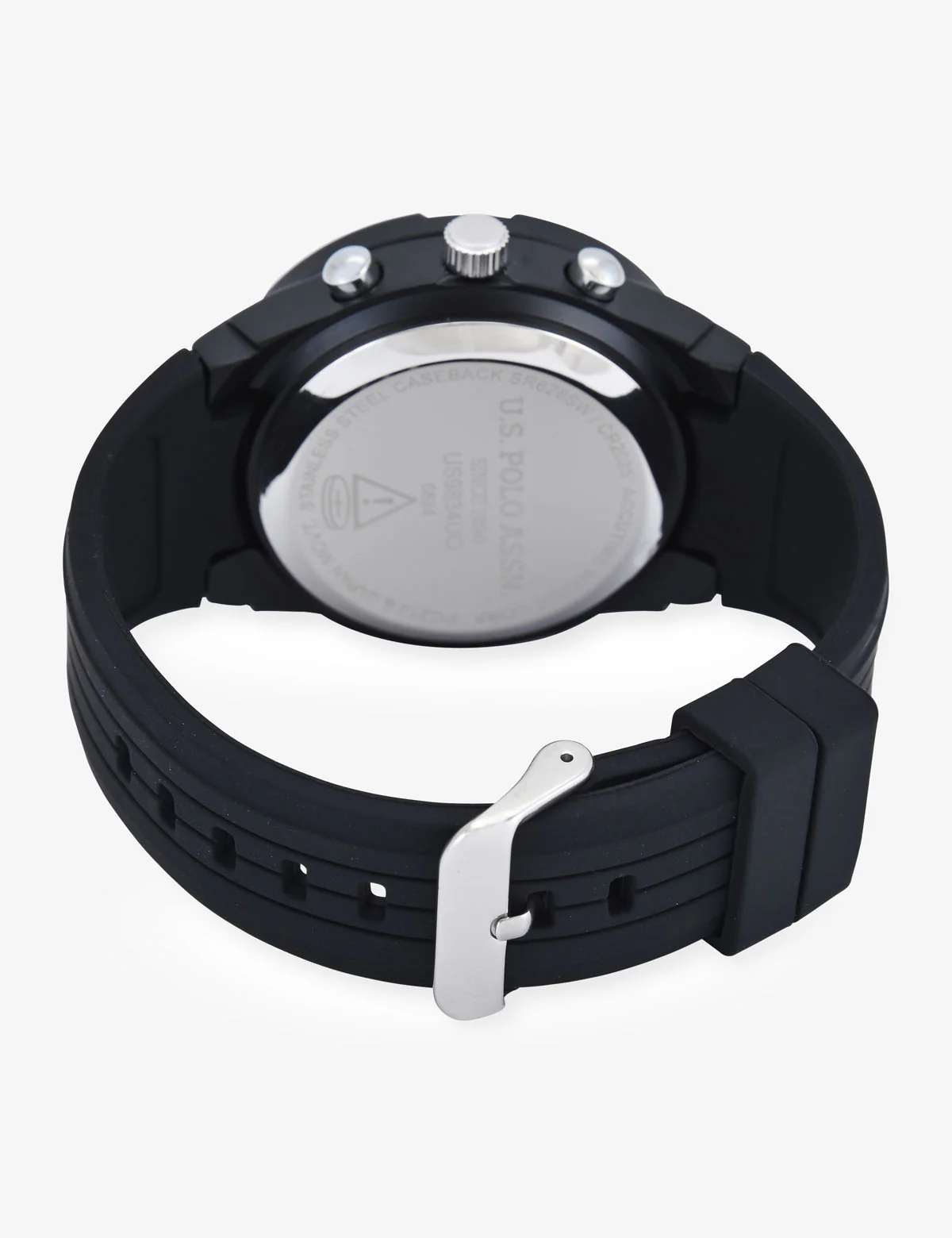 MENS BLACK STRAP ANA DIGI SPORT WATCH - Image 5