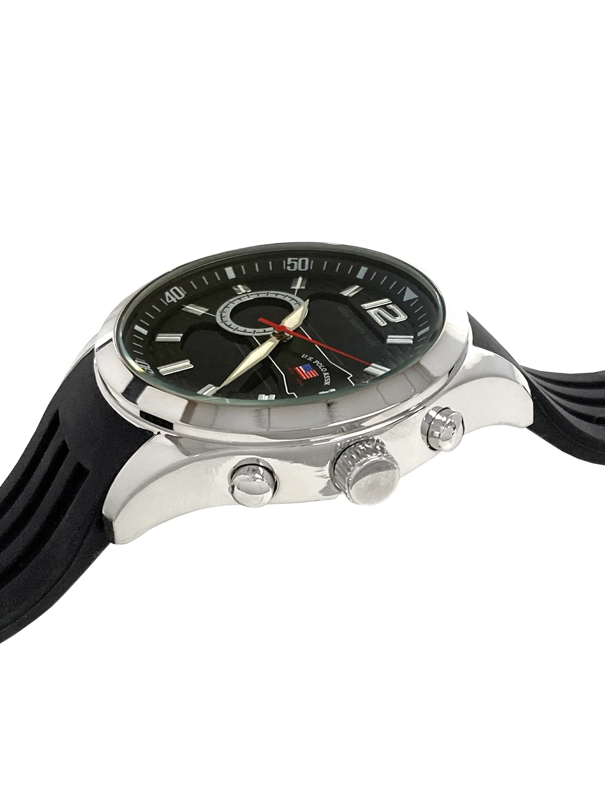 MENS BLACK STRAP ANADIGI WATCH - Image 3