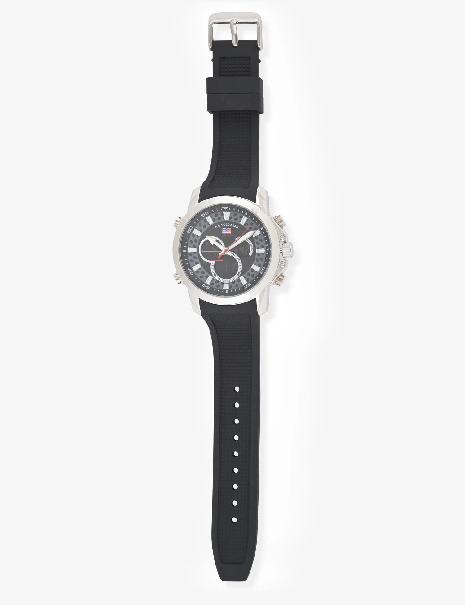 MENS BLACK STRAP ANADIGI WATCH - Image 5