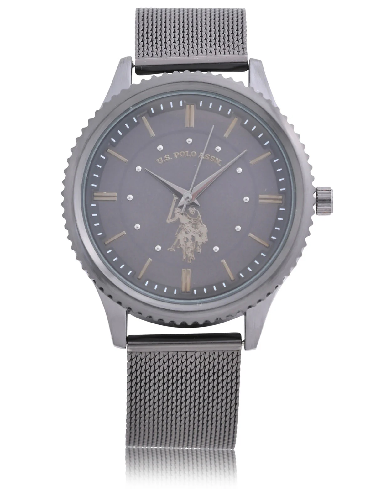 MEN'S BLACK STRAP DRESS WATCH - Image 3