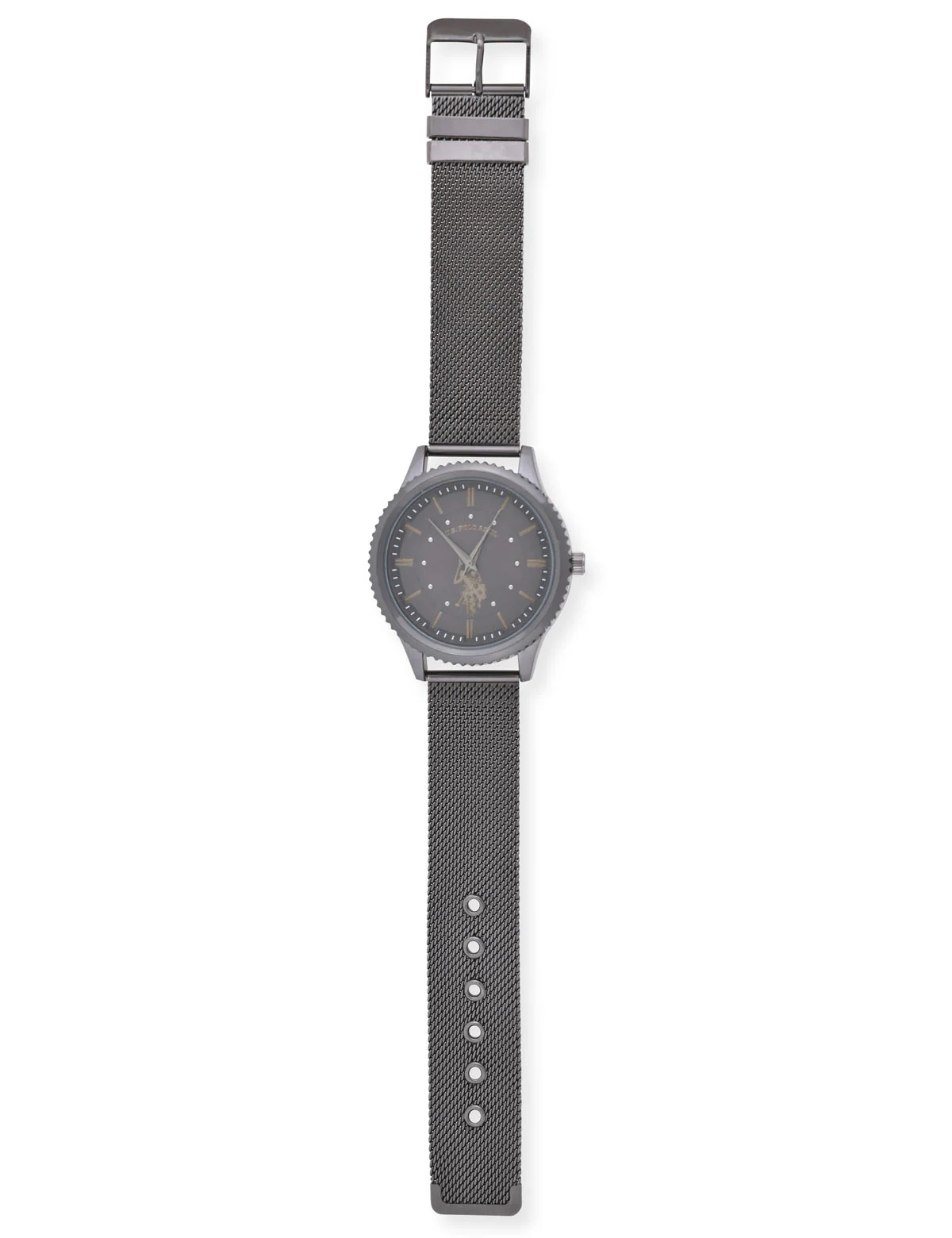 MEN'S BLACK STRAP DRESS WATCH - Image 4