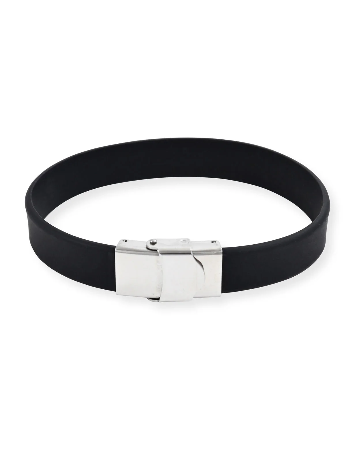 MEN'S BLACK WATCH AND STACKABLE BRACELETS SET - Image 5