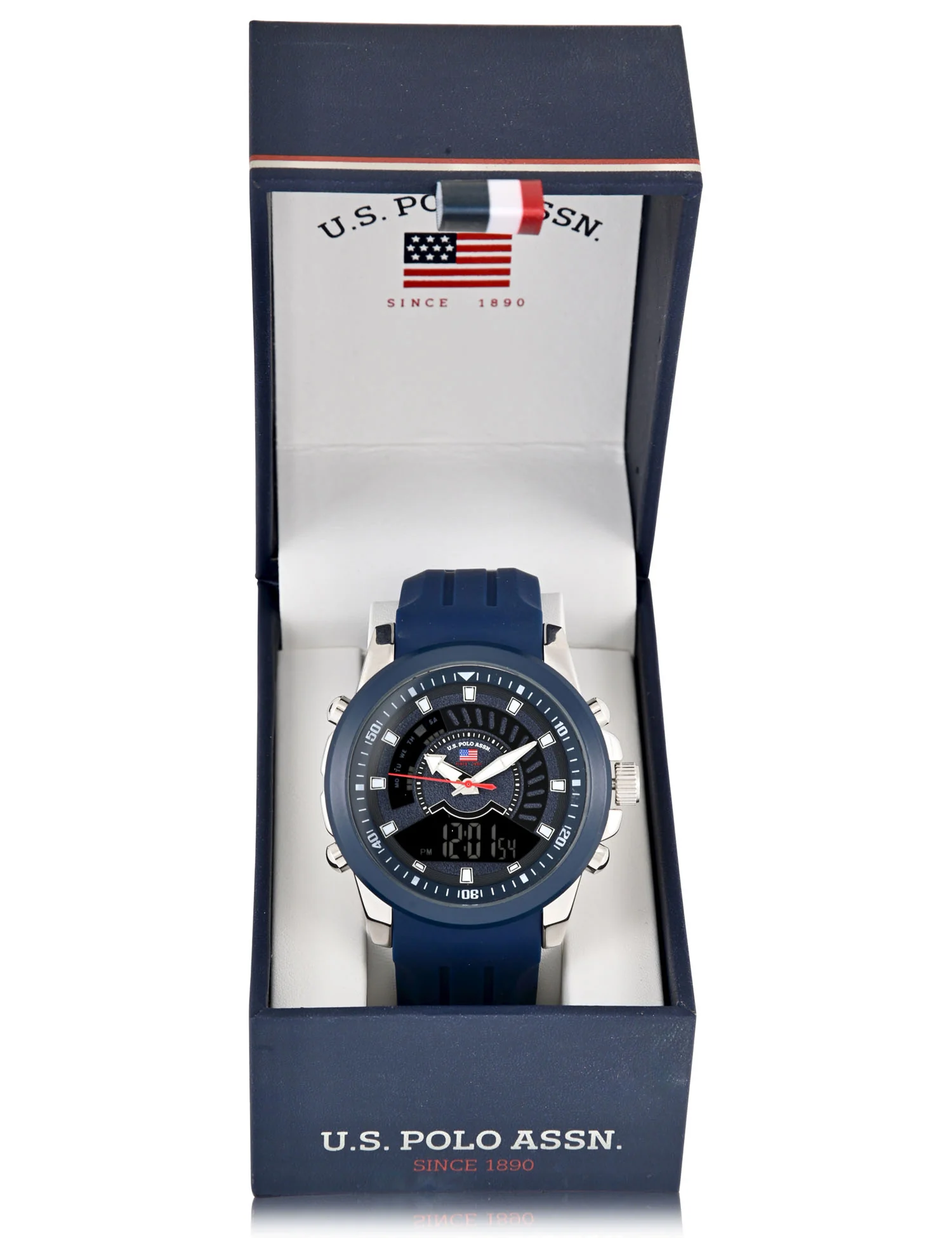 MENS BLUE STRAP ANADIGI WATCH - Image 4
