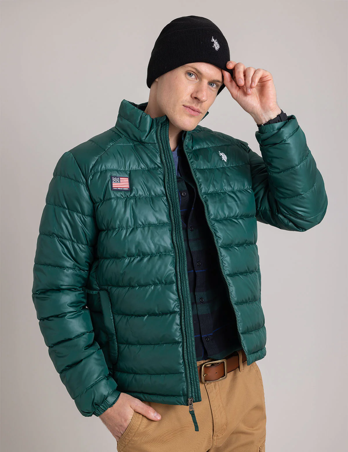 MENS CLASSIC LOGO BEANIE - Image 2