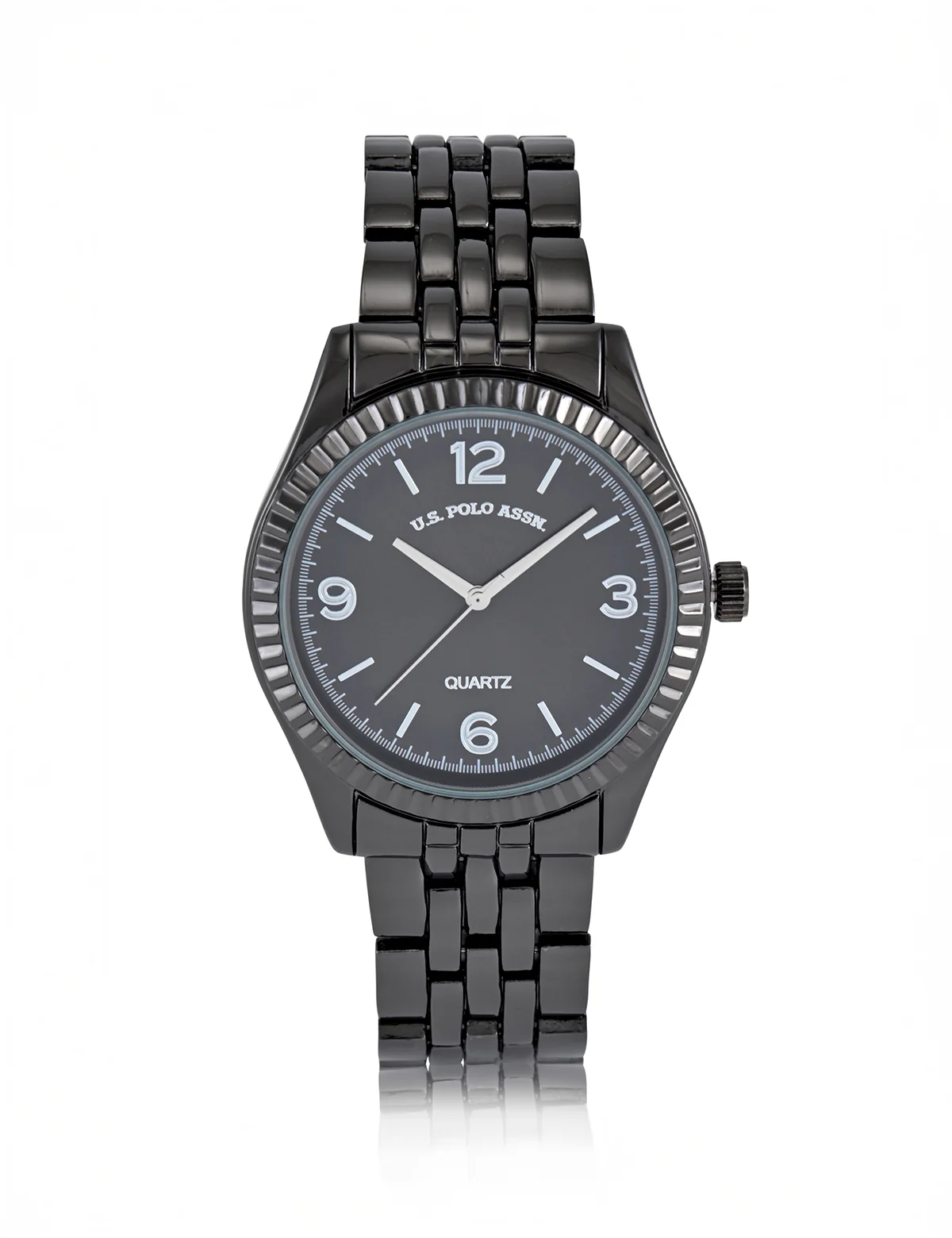 MENS DARK TONE LINK ANALOG WATCH - Image 3