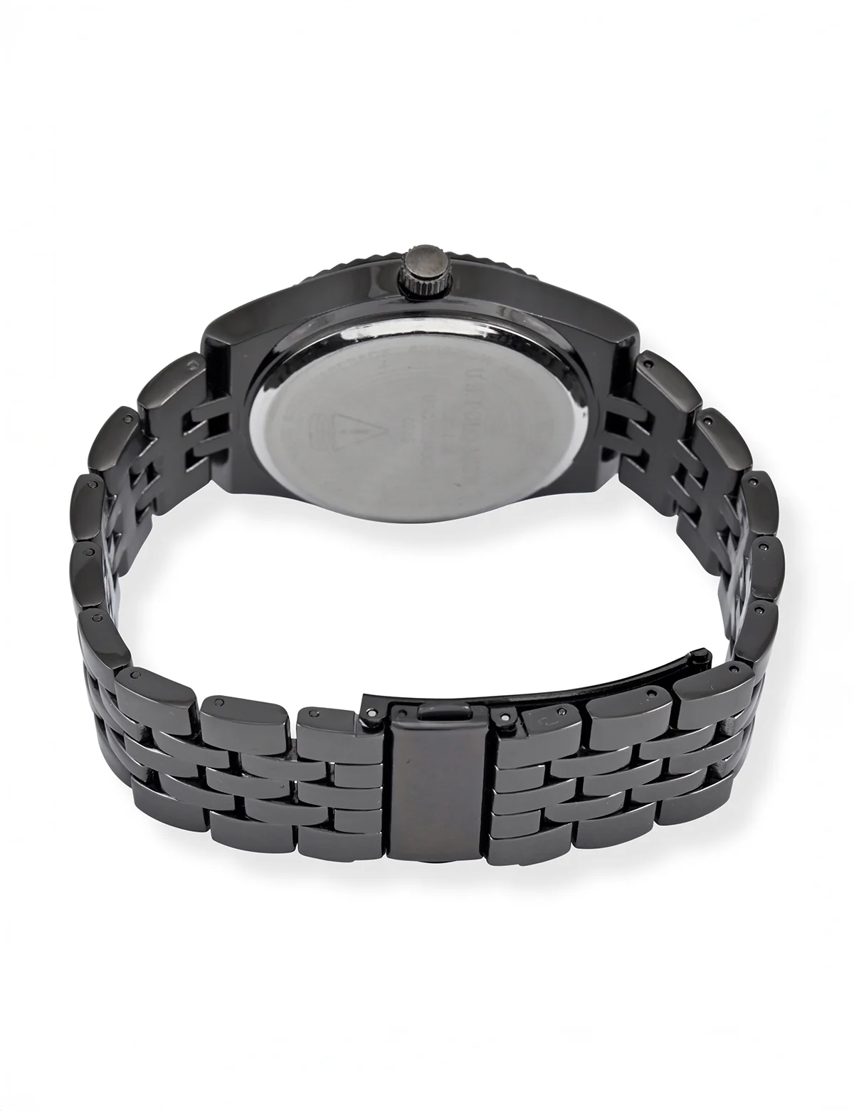 MENS DARK TONE LINK ANALOG WATCH - Image 4