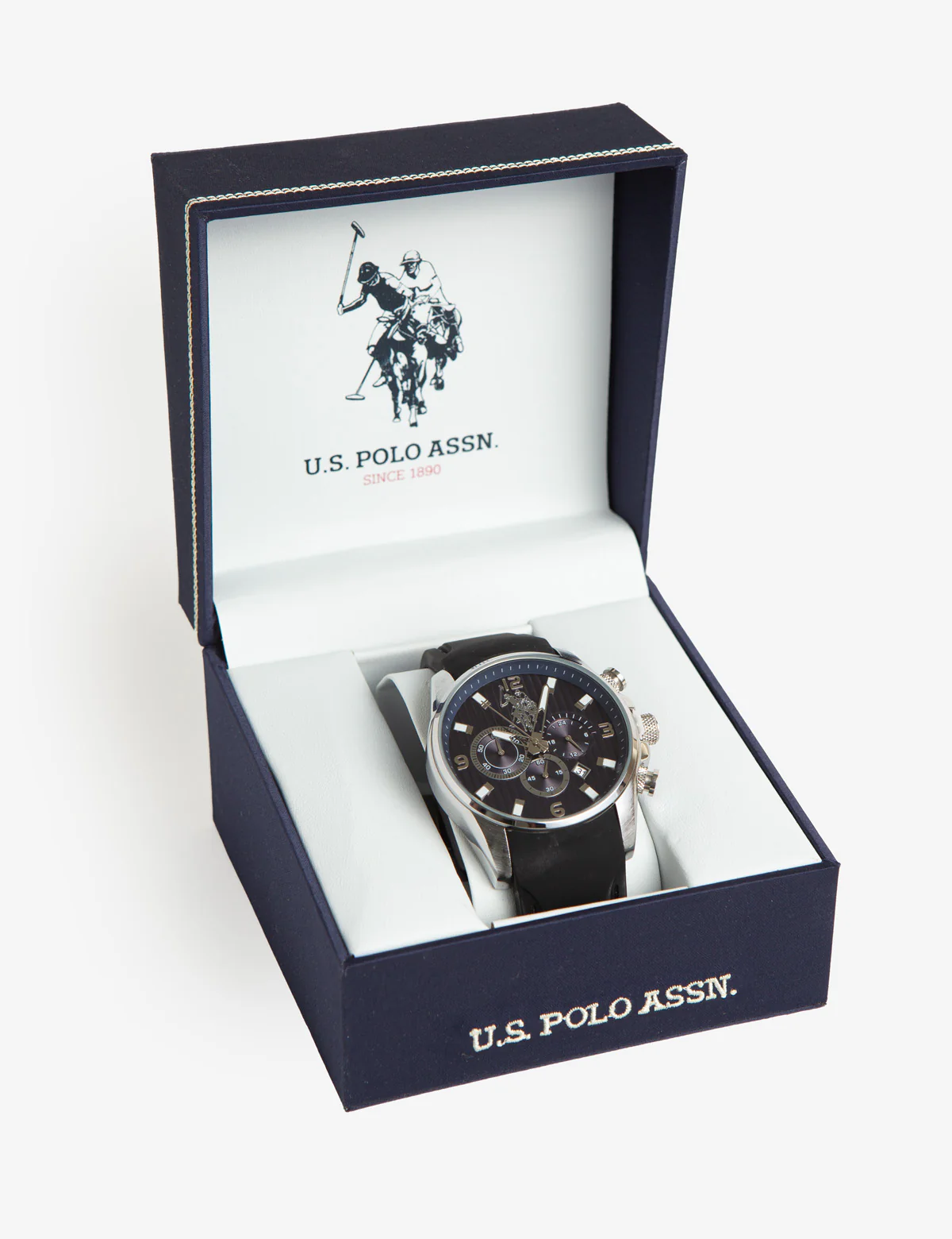 MEN'S EXCLUSIVE BLACK AND BLUE DIAL WATCH - Image 2