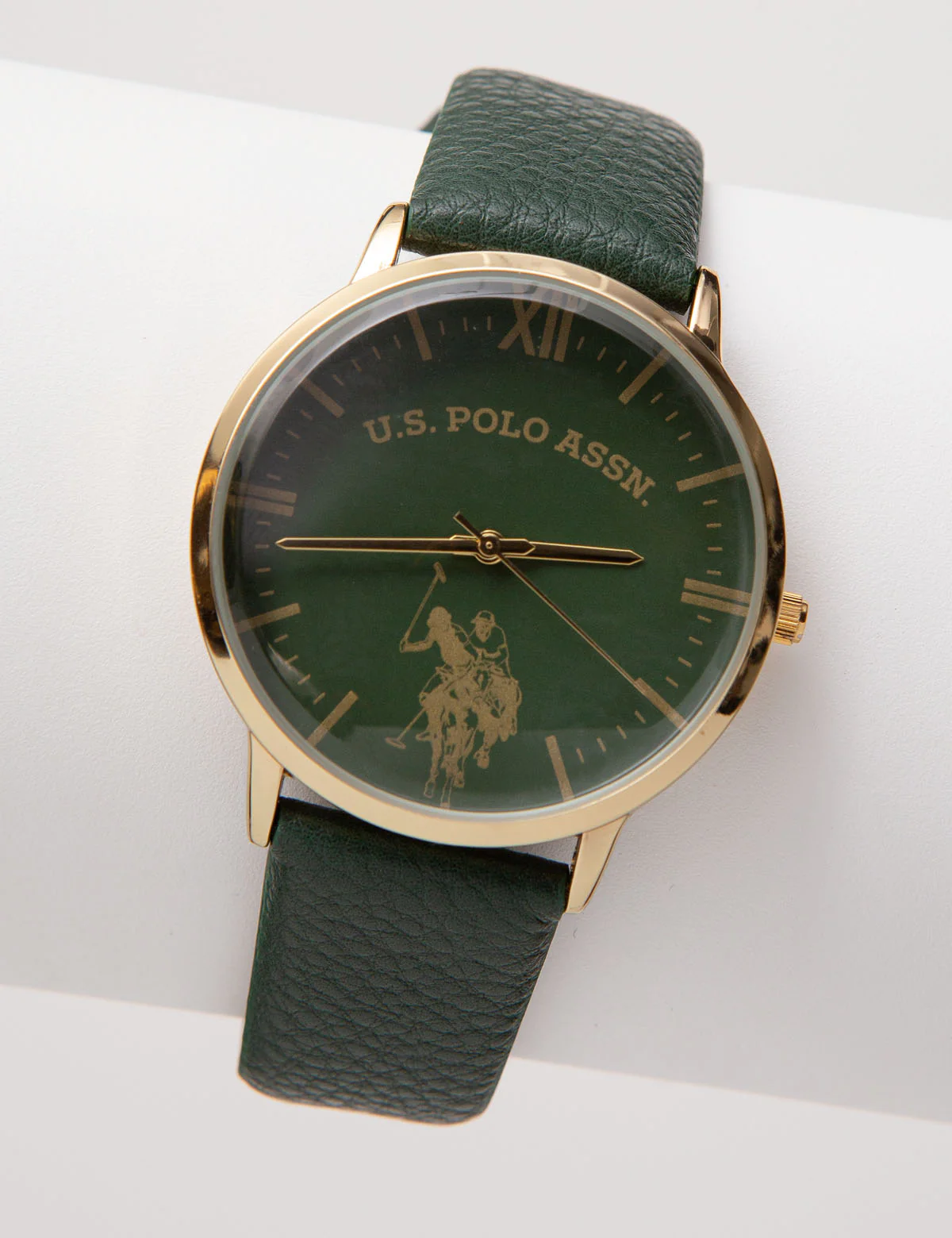MEN'S EMERALD STRAP WATCH