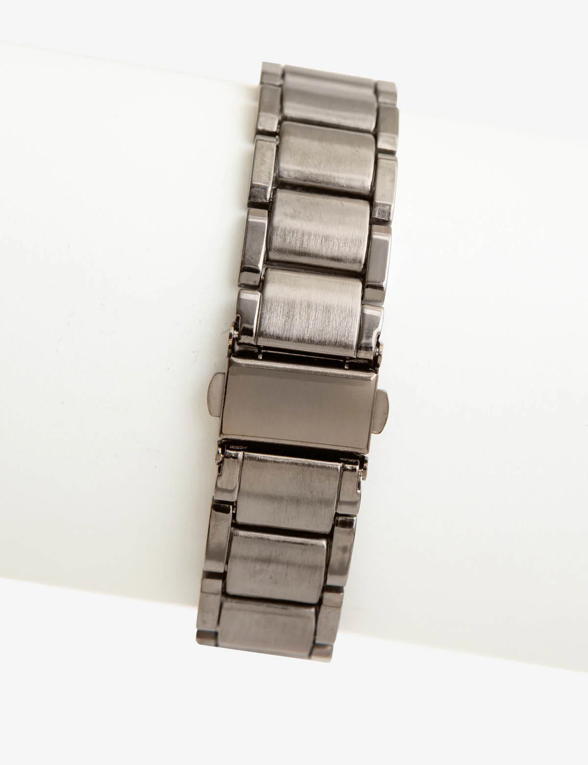 MEN'S GUNMETAL SKELETON DRESS WATCH - Image 2