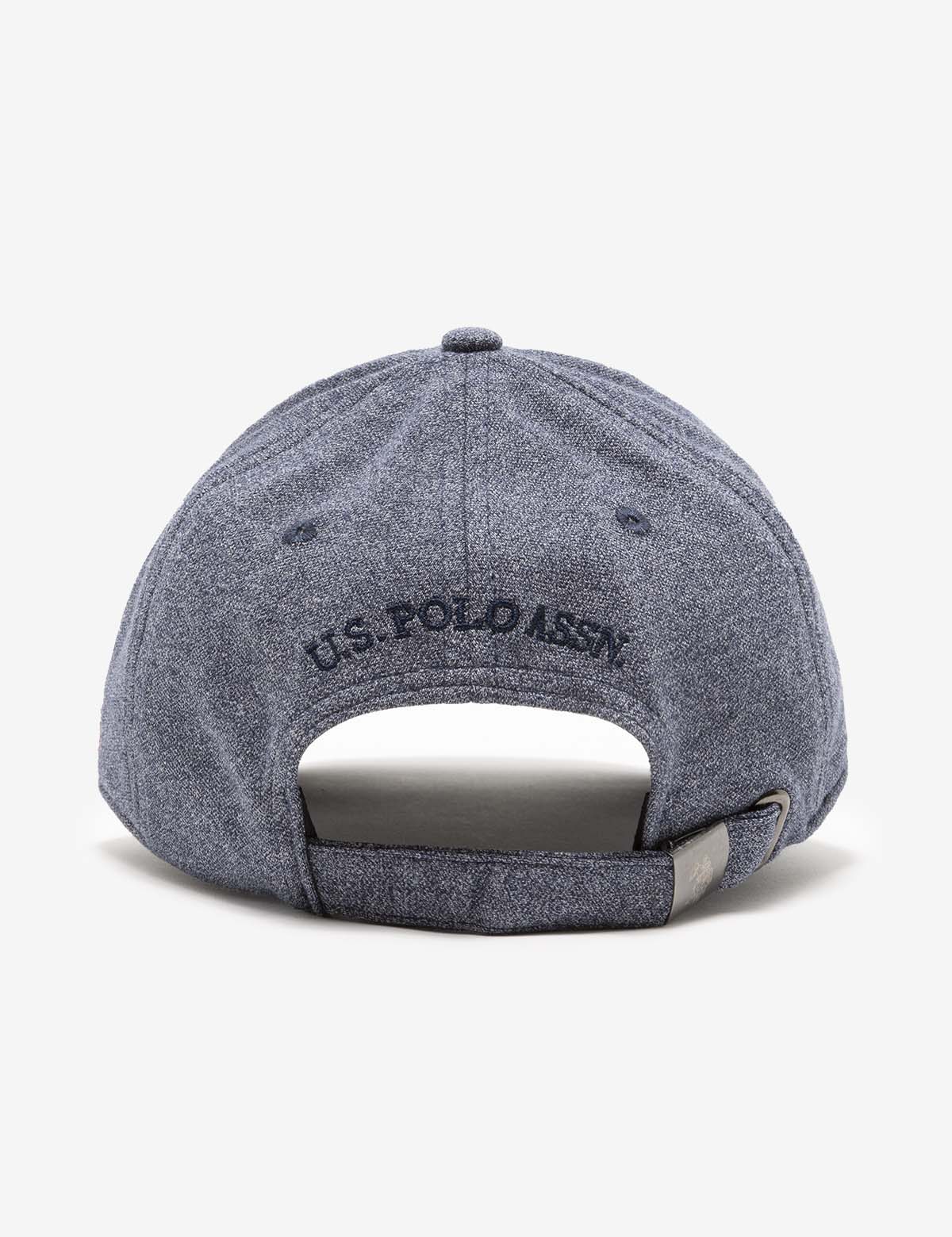 MENS HEATHER FLEECE LOGO HAT - Image 4