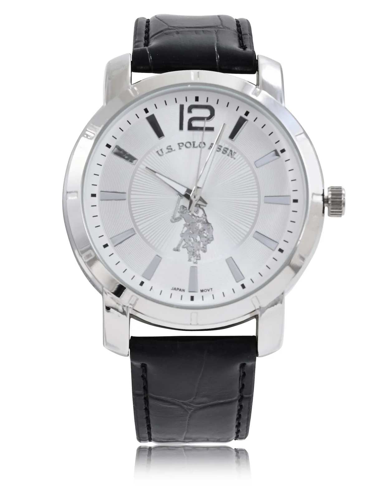 MEN'S LINK AND CROC STRAP WATCH SET - Image 5