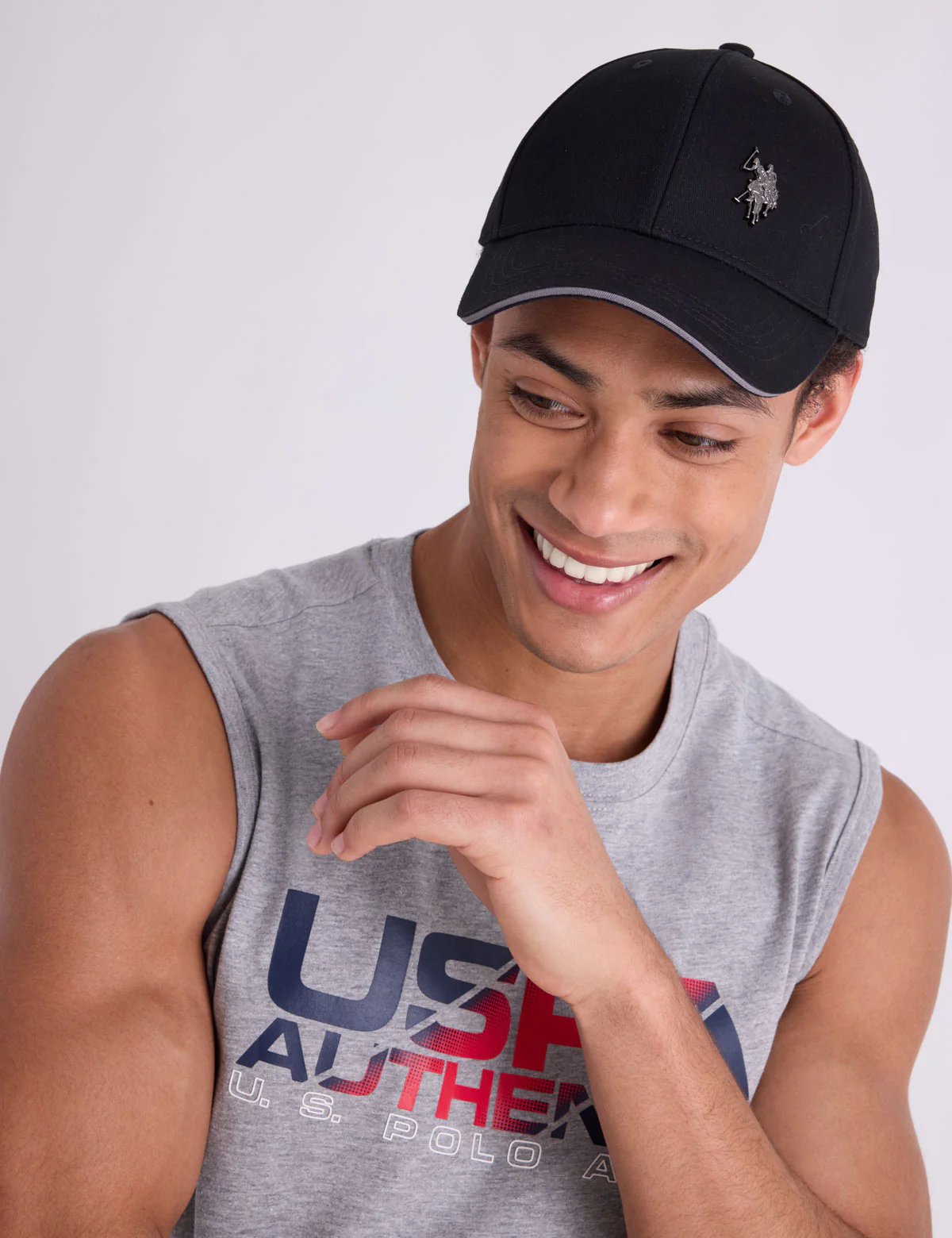 MENS METAL DHM LOGO HAT