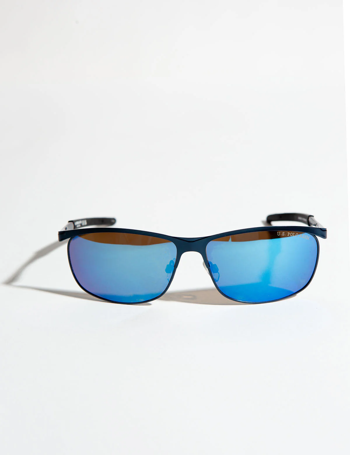 MEN'S METAL SPORT RECTANGULAR SUNGLASSES