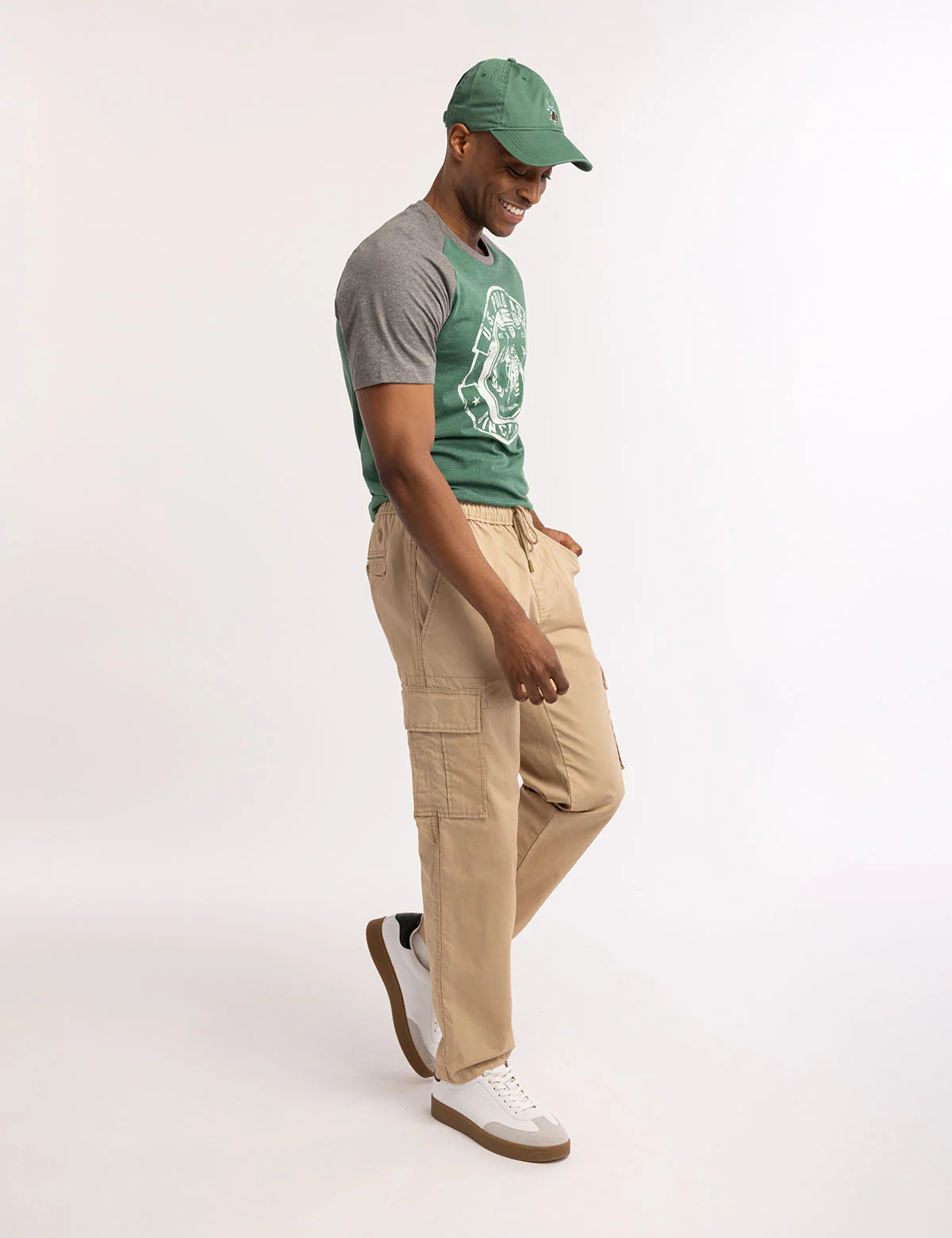 MENS MULTICOLOR CENTER LOGO HAT - Image 15