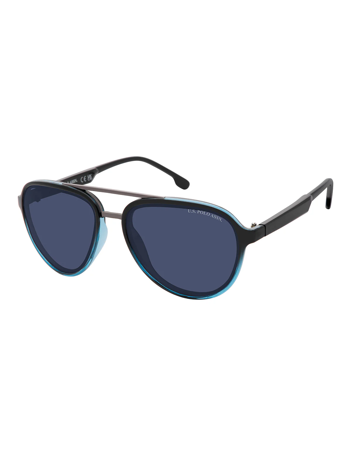 MENS NAVIGATOR DUAL-BRIDGE AVIATOR SUNGLASSES