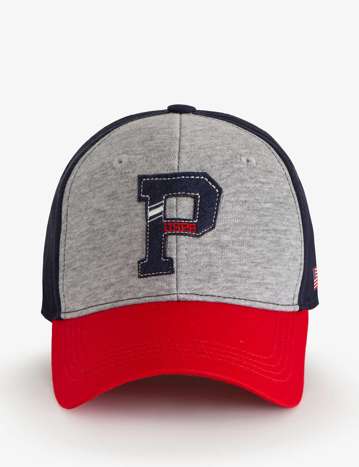 MENS PATCH P HEATHER TWILL HAT - Image 3