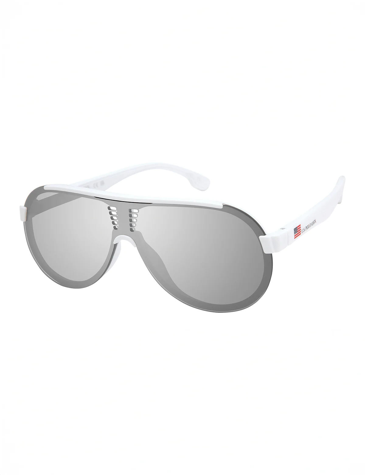 MENS PLASTIC BACKFRAME SHIELD SUNGLASSES - Image 6