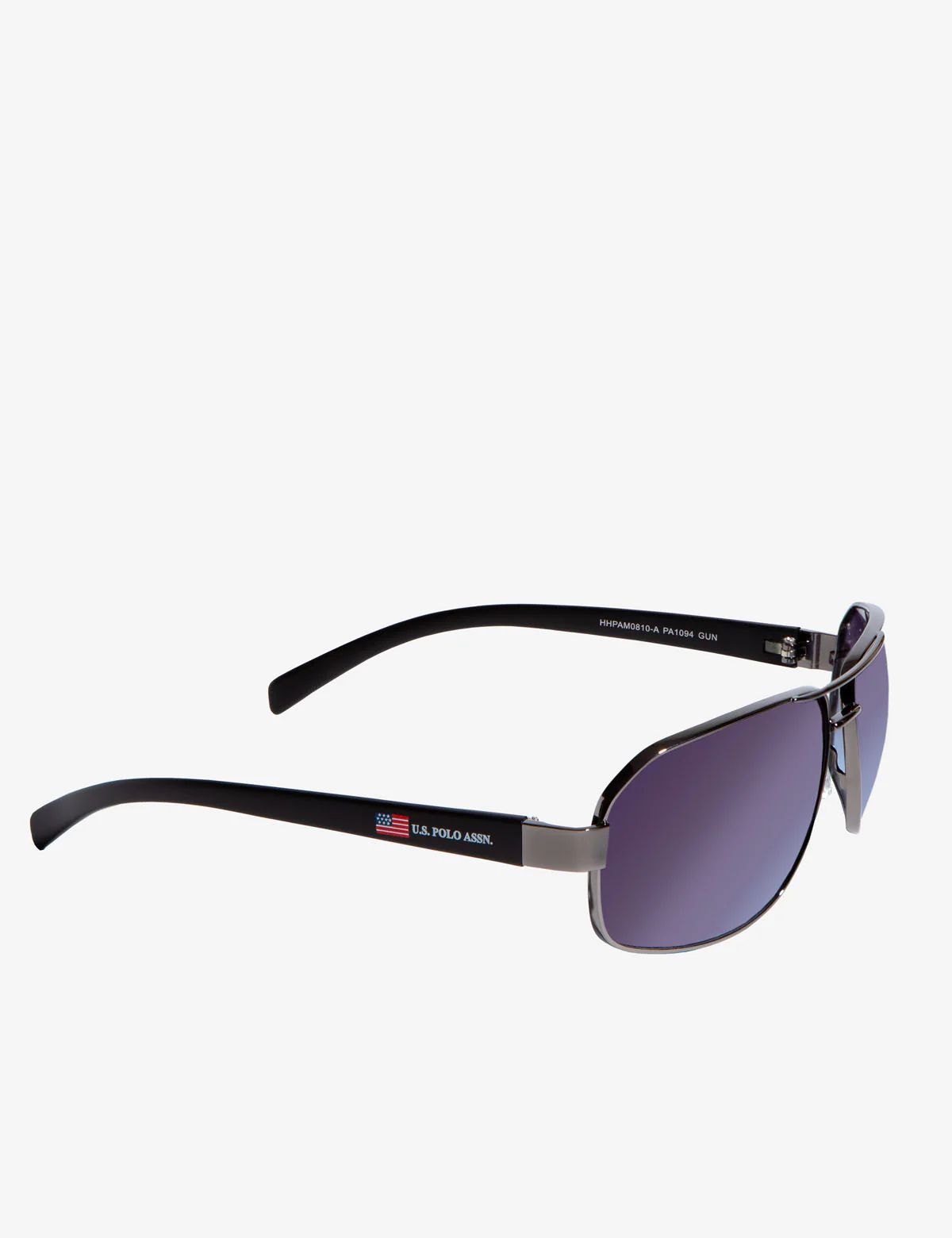 MEN'S RECTANGULAR METAL NAVIGATOR SUNGLASSES - Image 2