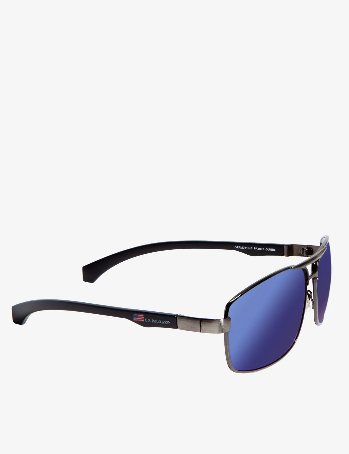 MENS RECTANGULAR METAL SUNGLASSES - Image 2