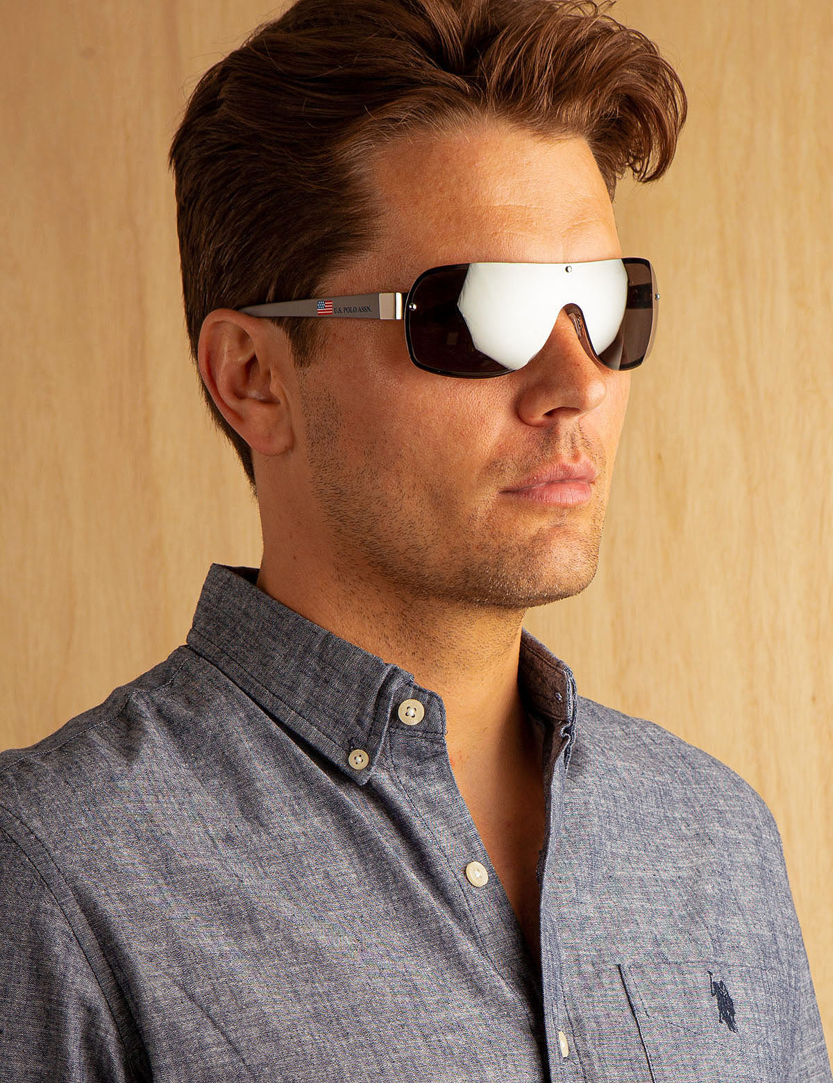 MENS RECTANGULAR SUNGLASSES - Image 2