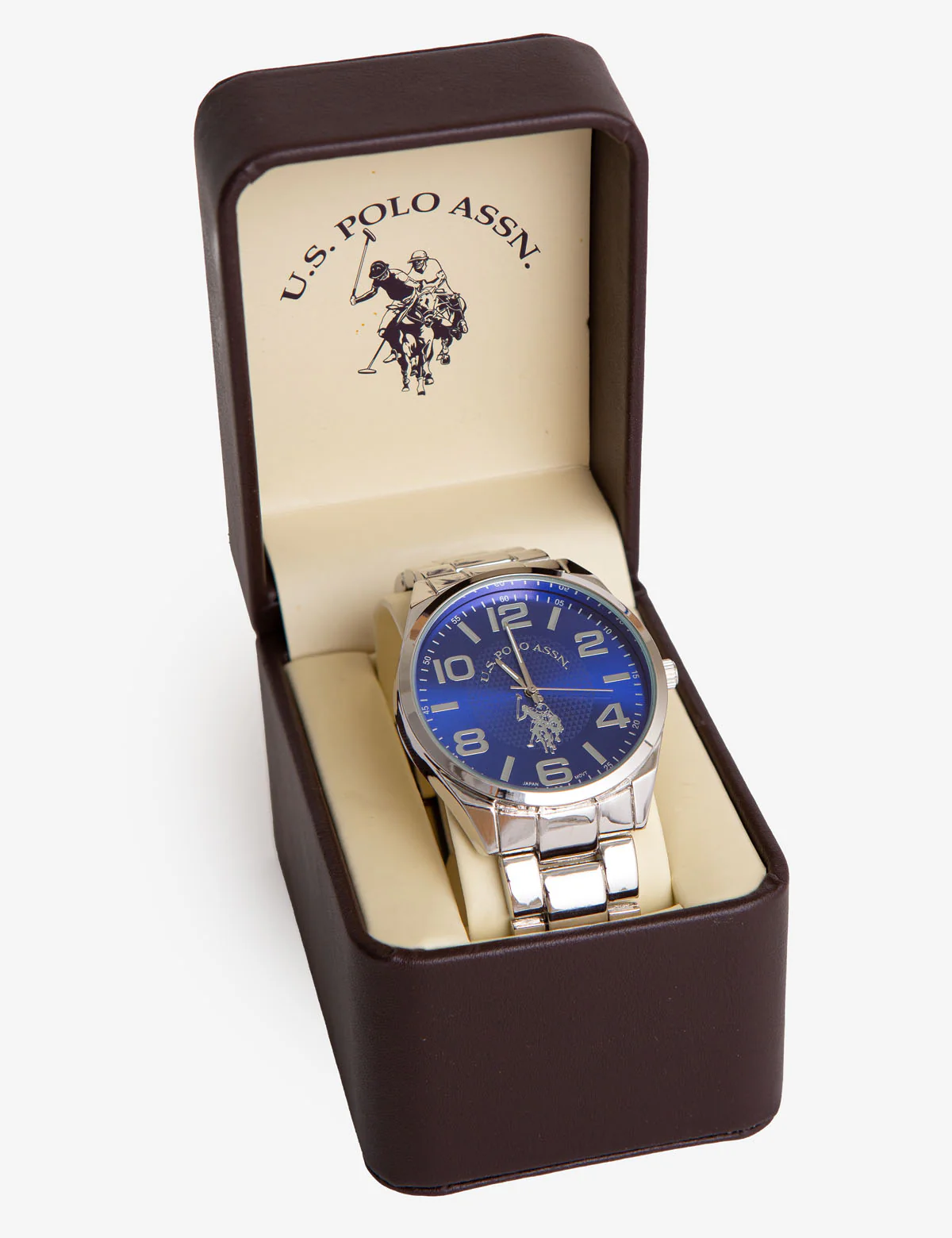 MEN'S SILVER LINK DRESS WATCH - Image 2