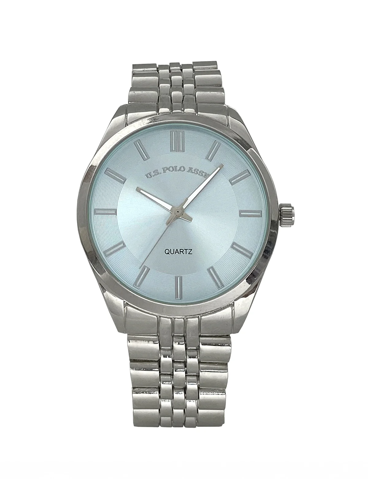 MENS SILVER LINK WATCH - Image 2