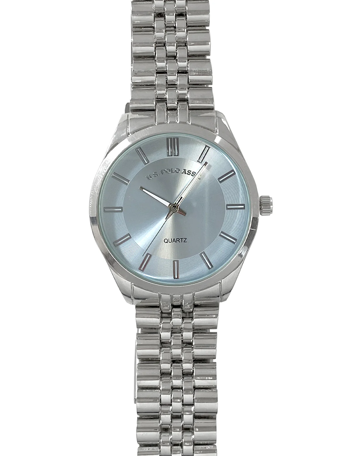 MENS SILVER LINK WATCH - Image 5
