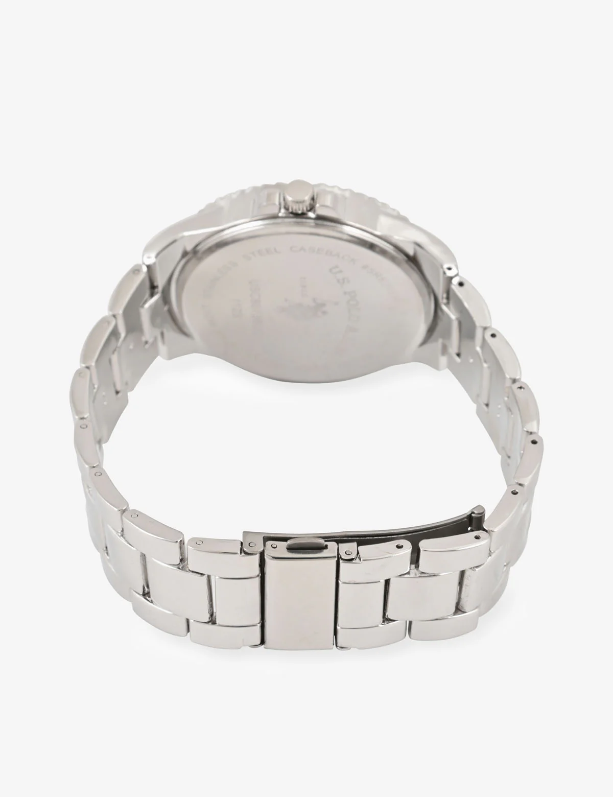 MEN'S SILVERTONE W TEAL ANALOG WATCH - Image 4