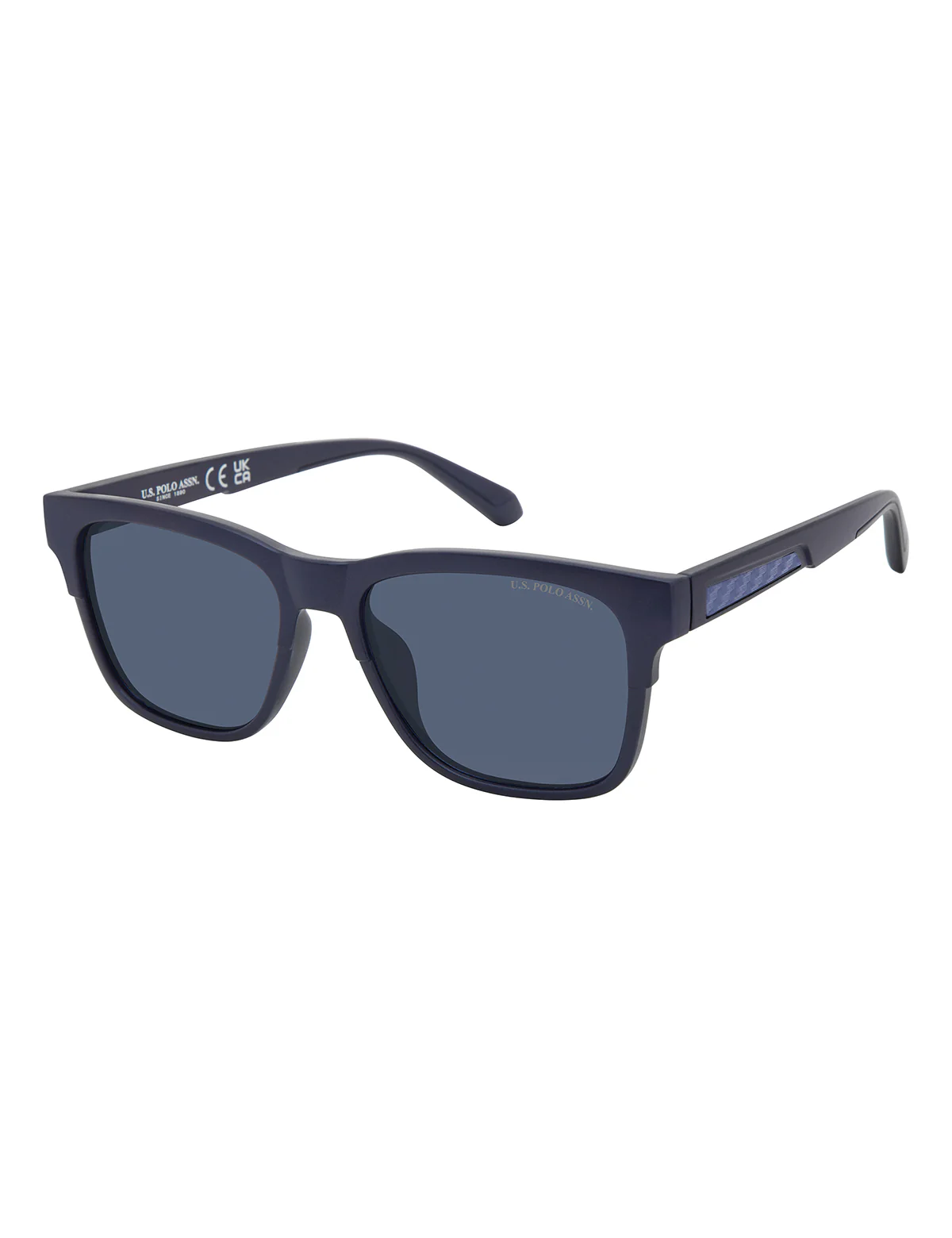 MENS TEXTURED TEMPLE INSET SUNGLASSES - Image 2