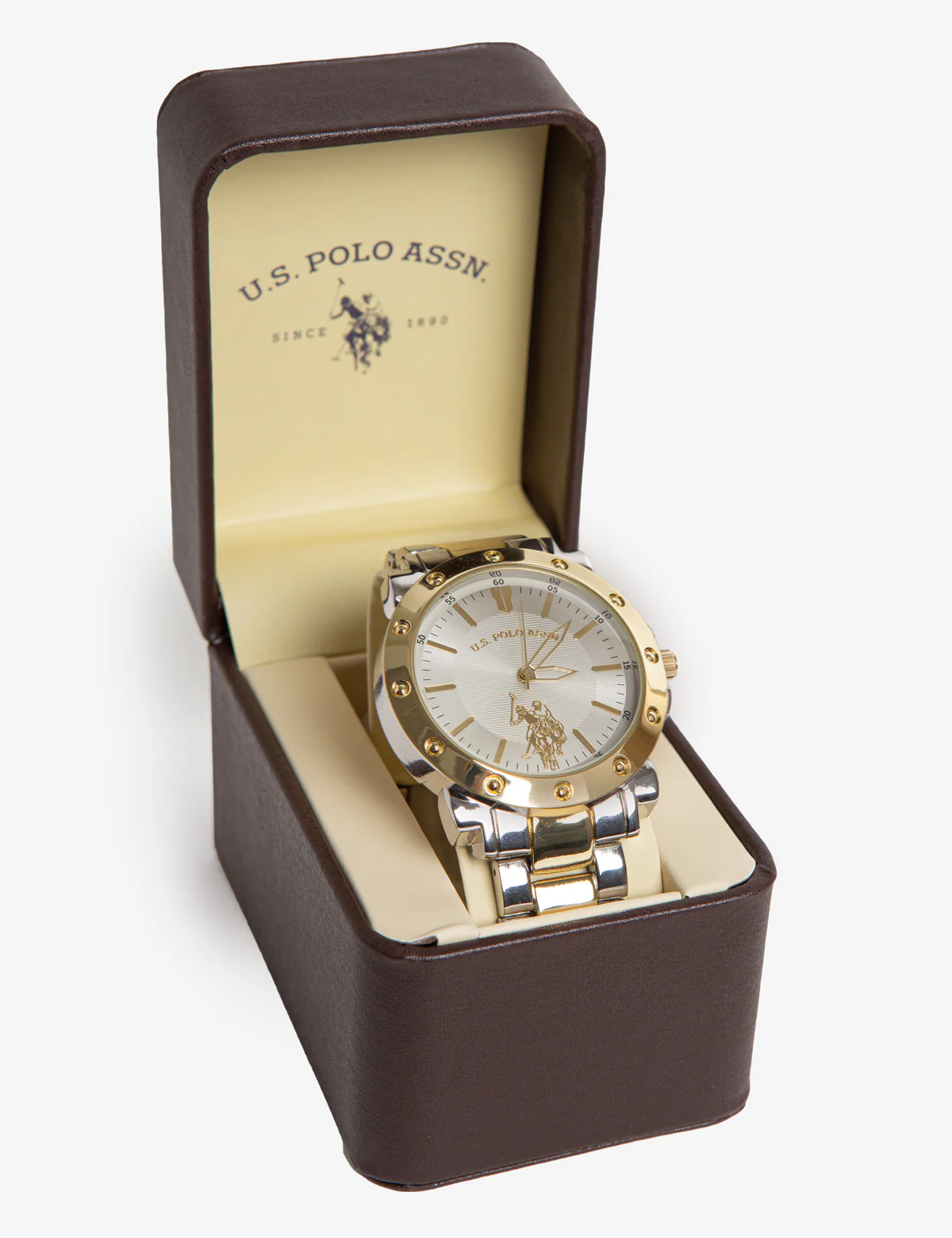 MEN'S TWO TONE BRACELET WATCH - Image 2