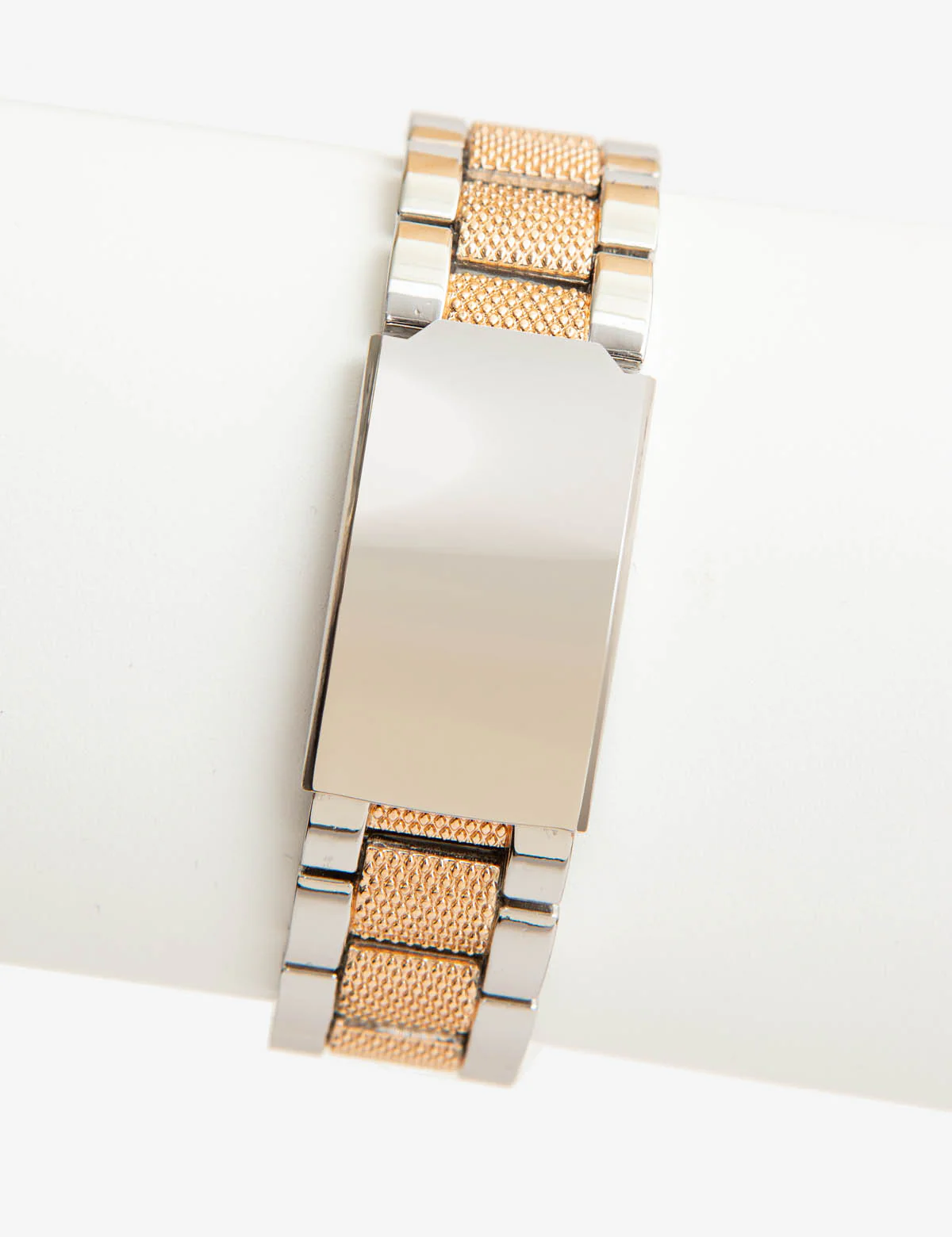 MEN'S TWO TONE CLASSIC LINK DRESS WATCH - Image 2