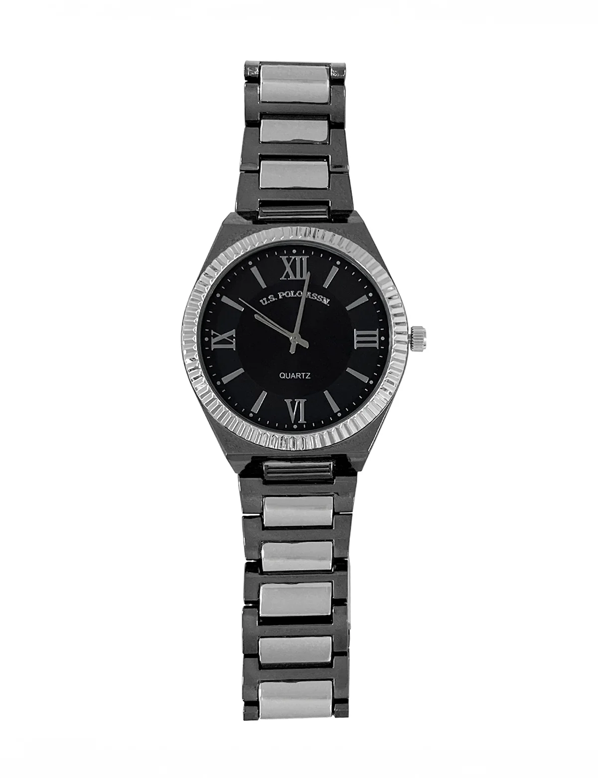 MENS TWO TONE LINK ANALOG WATCH - Image 4