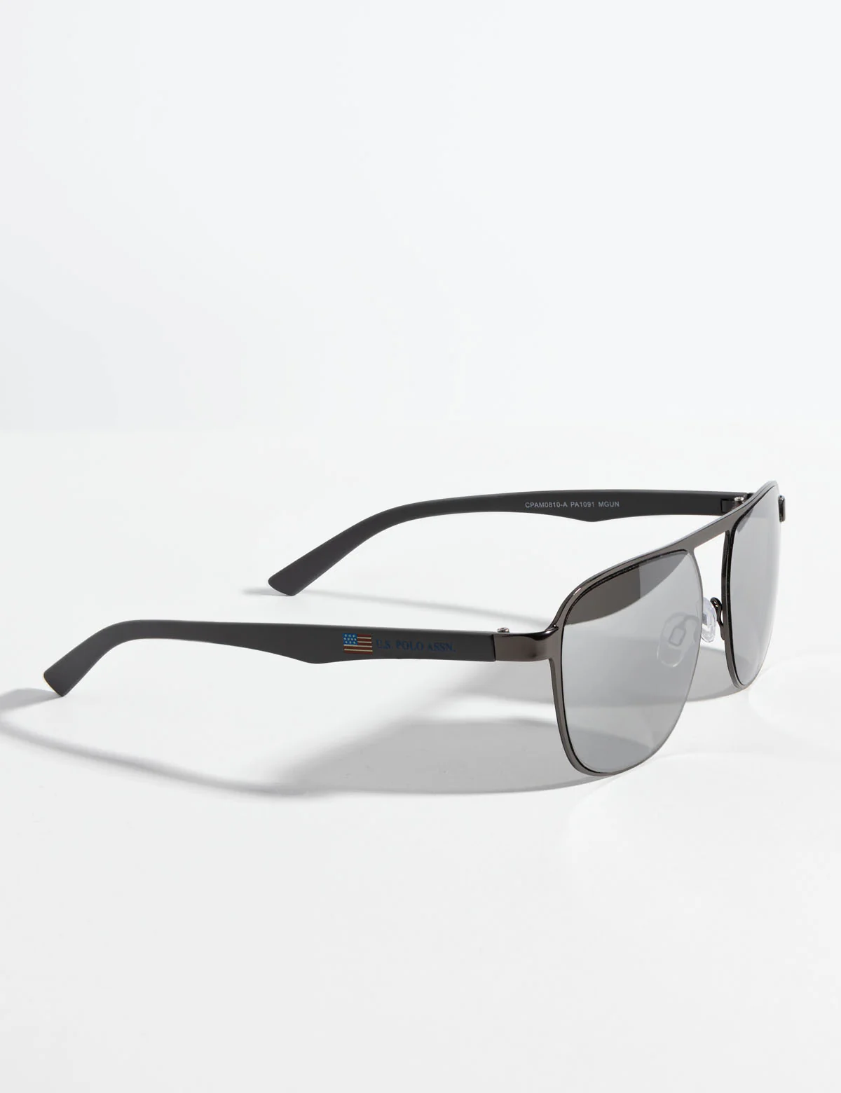 MEN'S UPDATED RECTANGULAR METAL SUNGLASSES - Image 2