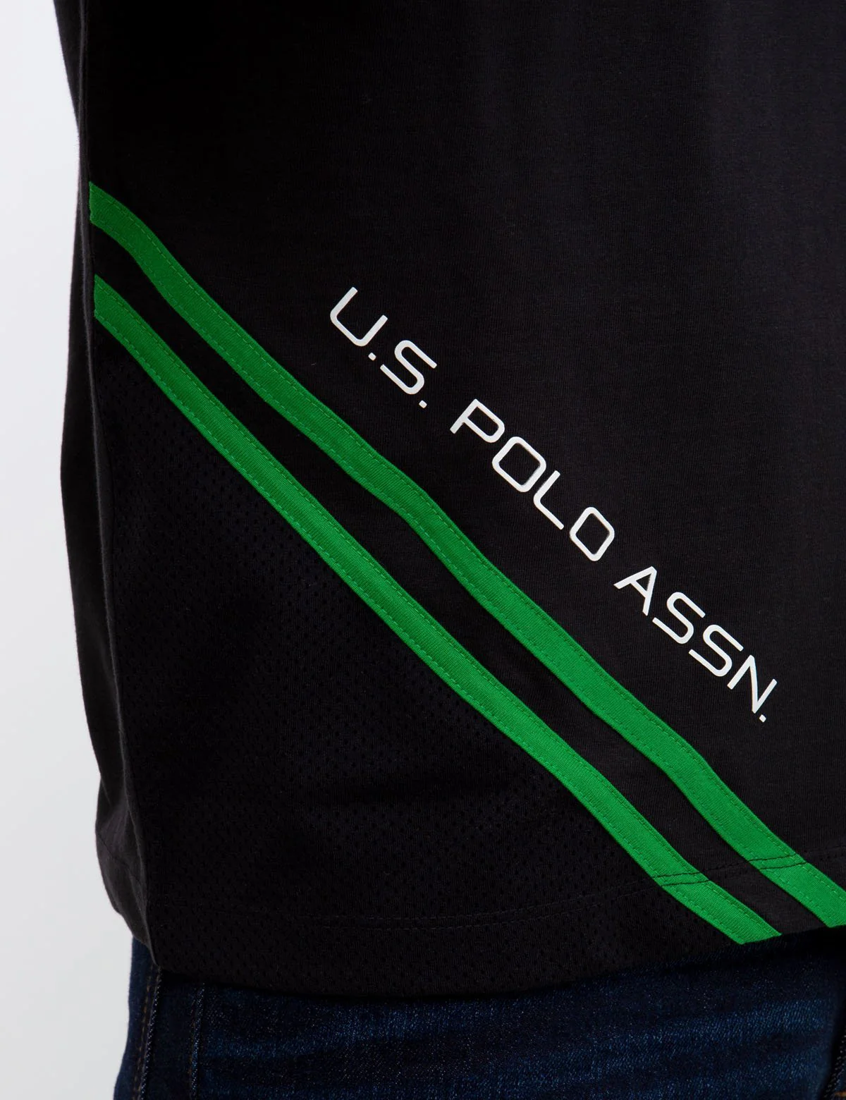 MESH TRIM T-SHIRT - Image 4
