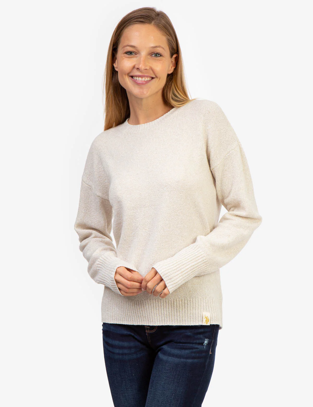 METALLIC CREW NECK SWEATER - Image 5