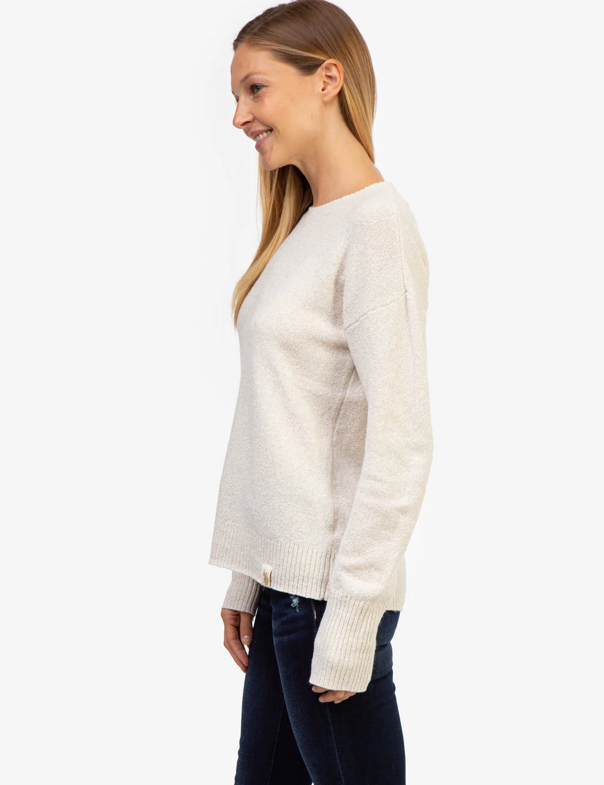 METALLIC CREW NECK SWEATER - Image 7