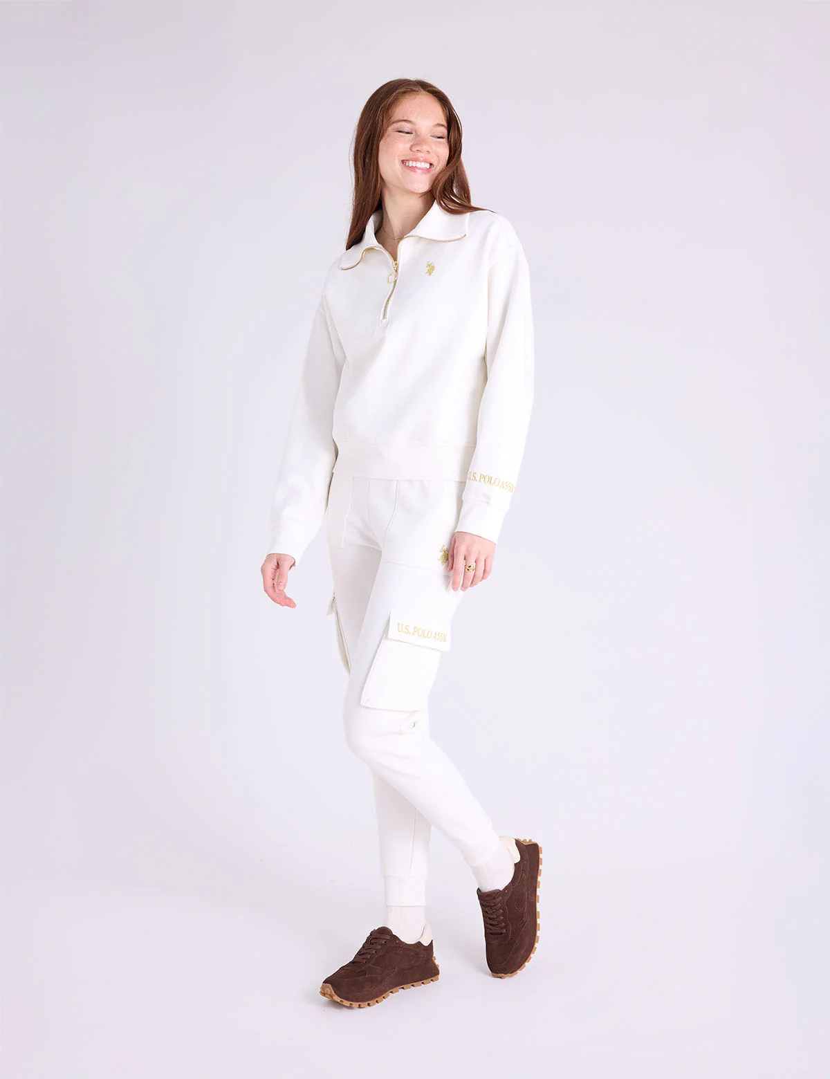 METALLIC EMBROIDERD CARGO JOGGER - Image 3