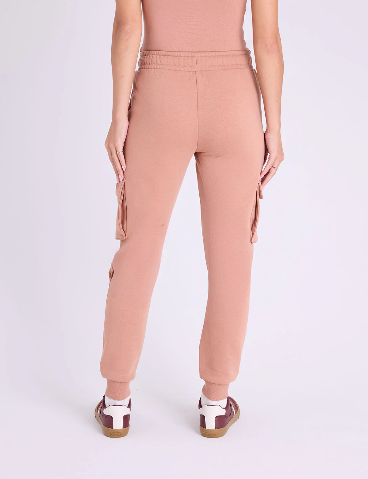 METALLIC EMBROIDERD CARGO JOGGER - Image 8