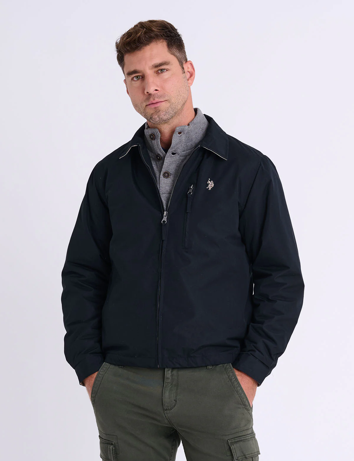 MICRO FLEECE GOLF JACKET