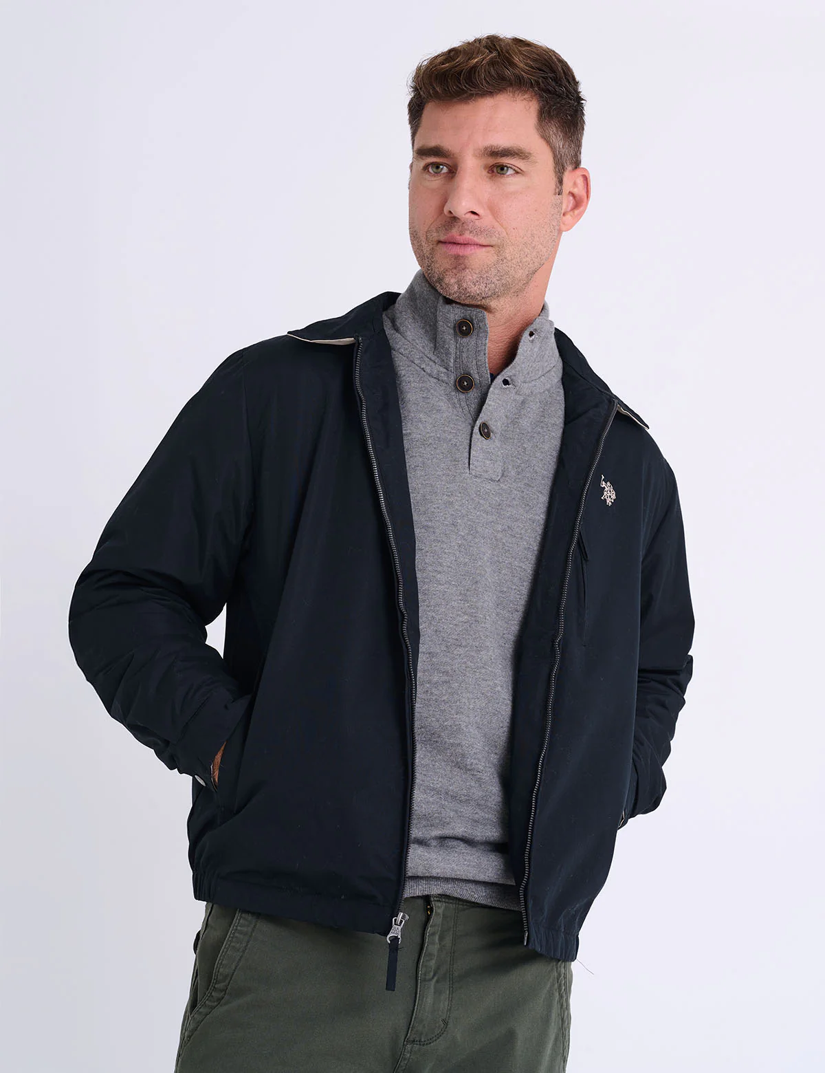MICRO FLEECE GOLF JACKET - Image 3
