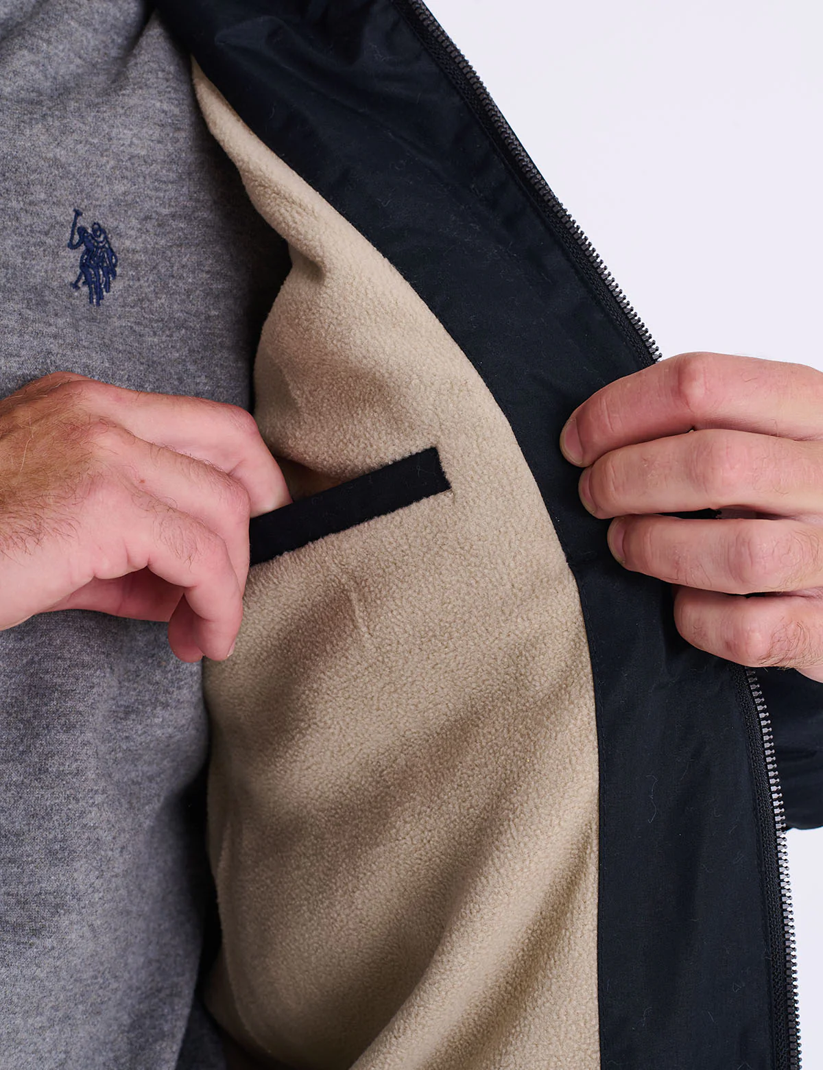 MICRO FLEECE GOLF JACKET - Image 6