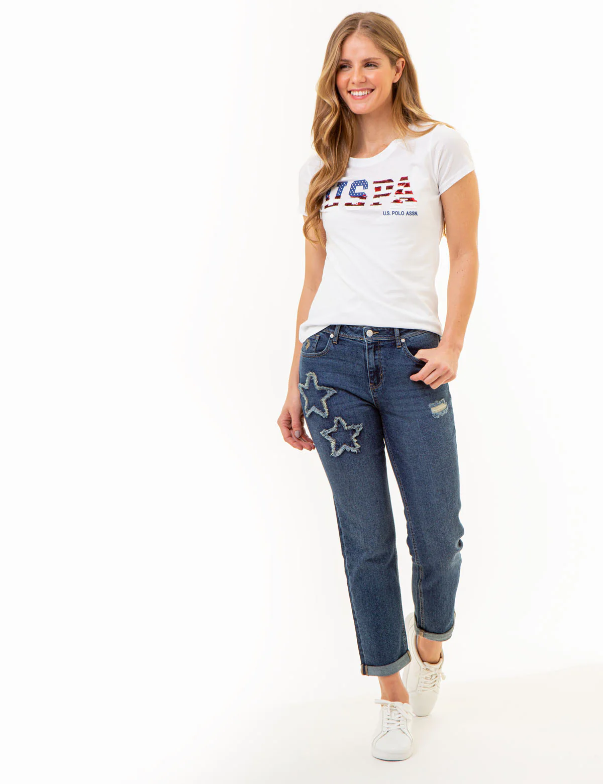 MID RISE BOYFRIEND JEANS - Image 2