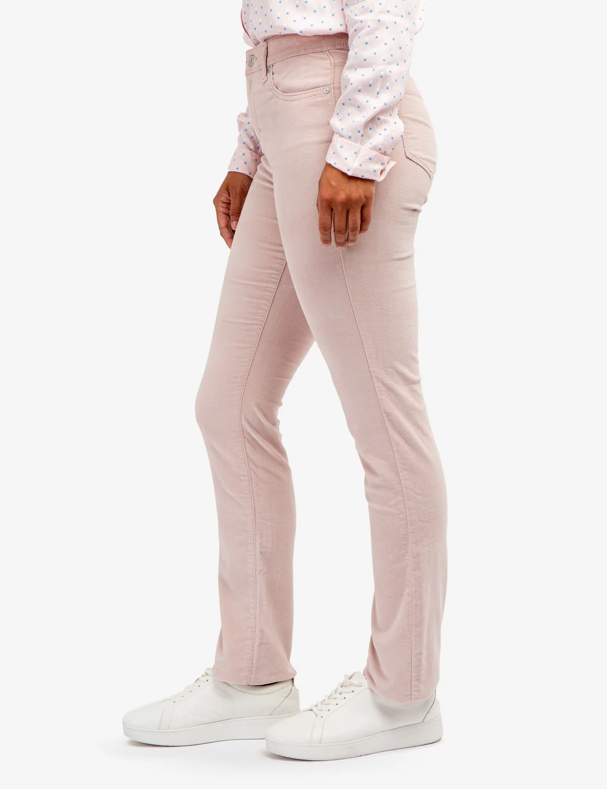 MID RISE CORDUROY PANTS - Image 6