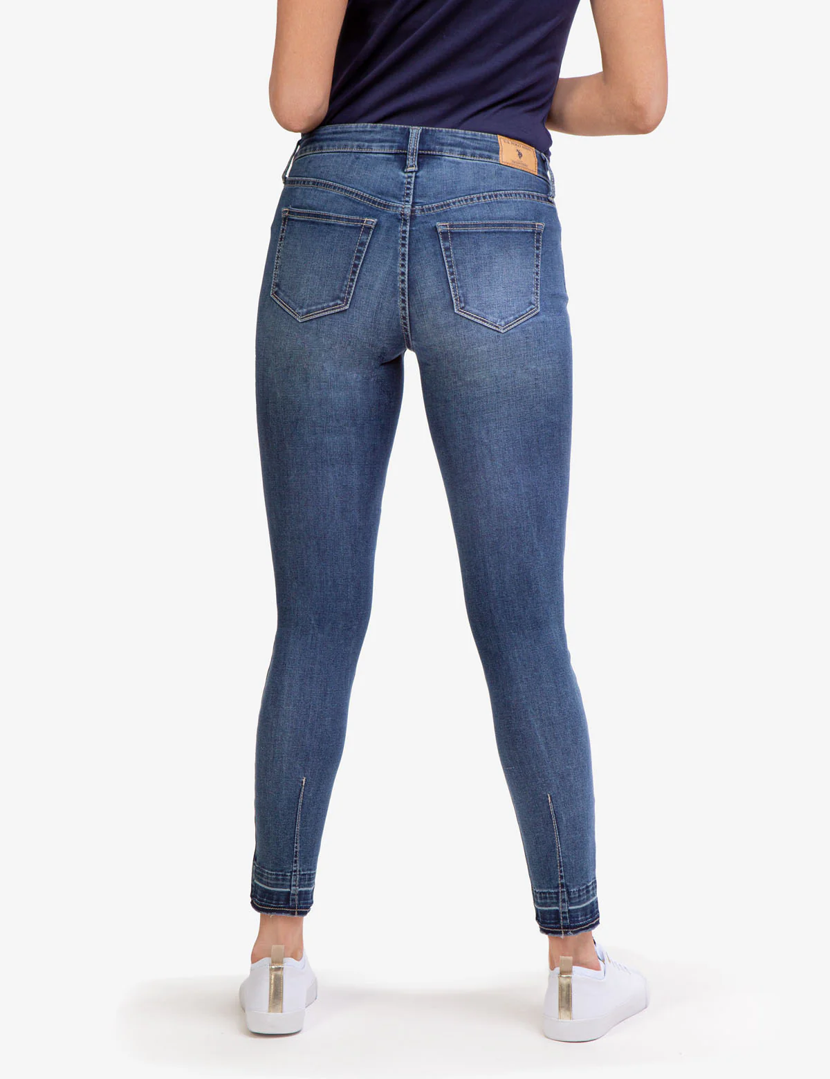 MID RISE DESTRUCTED JEGGINGS - Image 4