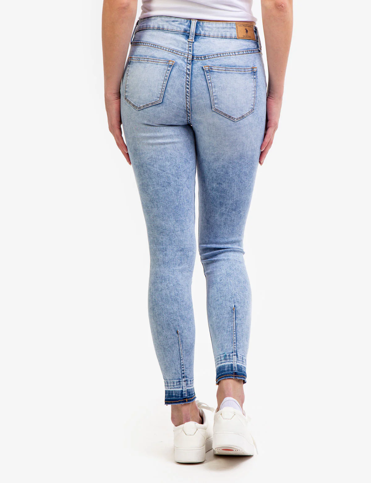 MID RISE DESTRUCTED JEGGINGS - Image 4