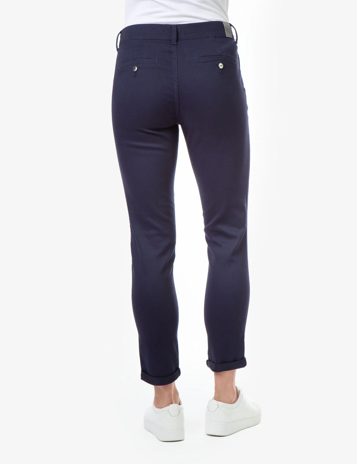 MID RISE SLIM CHINO PANTS - Image 10
